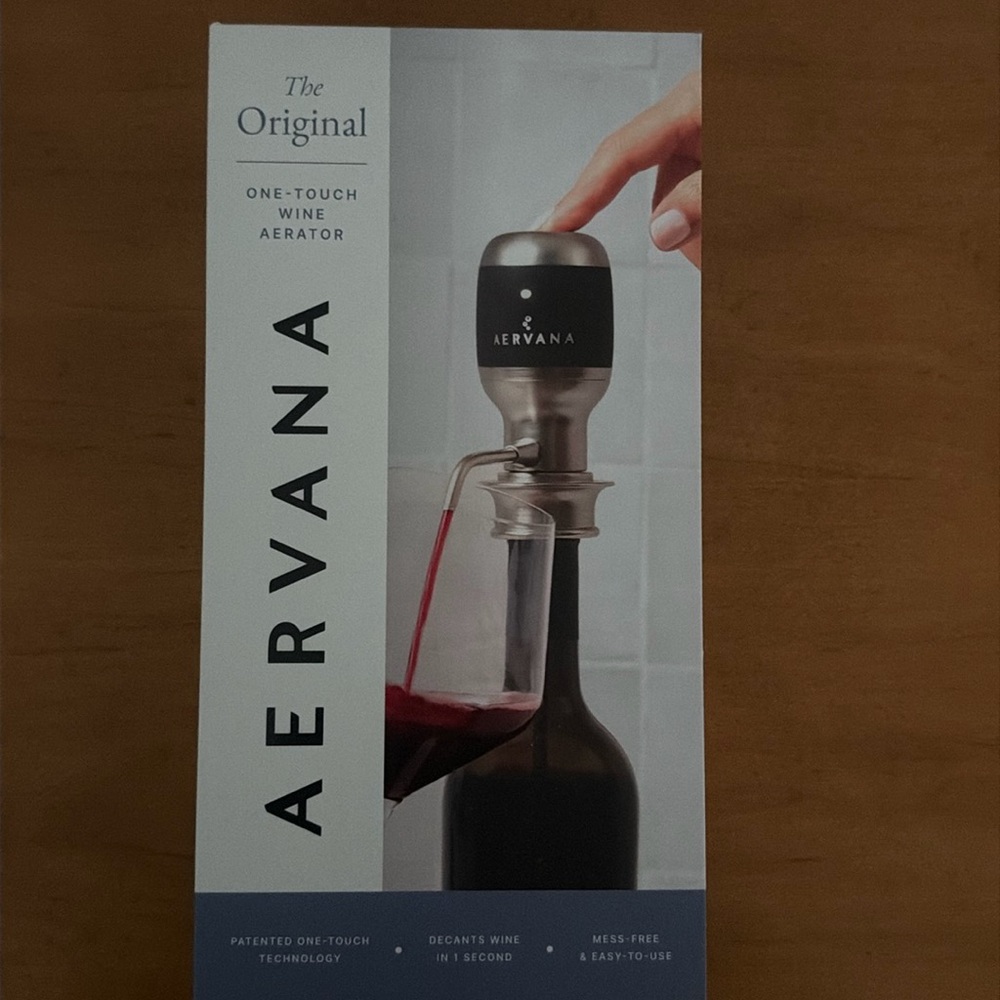 Aervana One-Touch Electric Wine Aerator & Dispenser